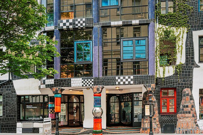 Entrance tickets for the KunstHausWien. Museum Hundertwasser - Inside the Museum Hundertwasser: Paintings, Prints, Photos, Plans