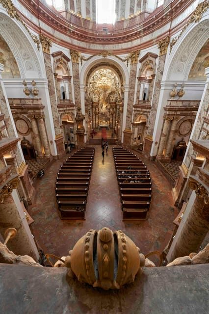 Karlskirche Entry Ticket with Panoramic Terrace Access - What to expect at “special times”: covers and light installations