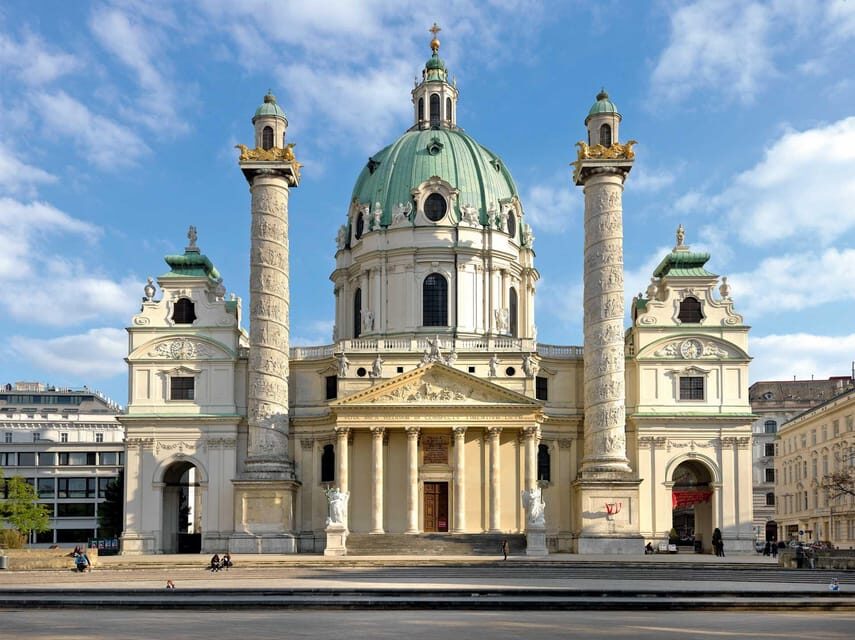 Karlskirche Entry Ticket with Panoramic Terrace Access - The rooftop terrace moment: panoramic views, small space reality