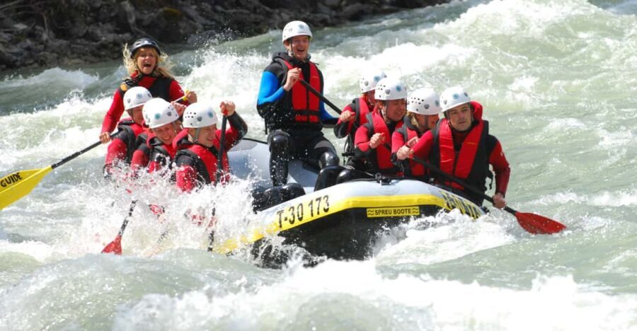 Ötztal: Rafting at Imster Canyon for Beginners - The 4-hour flow: transfers, gear up, and your first river minutes
