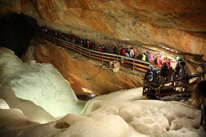 Private Tour: Werfen Ice Caves Adventure from Salzburg - The Salzach Valley drive and the Hohenwerfen Castle photo stop
