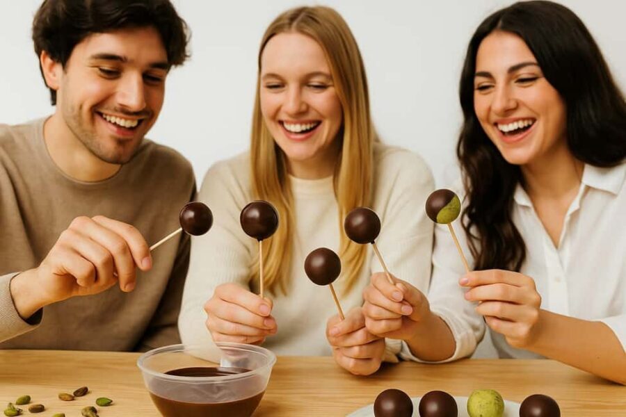 Salzburg: Mozart Chocolate Workshop - The 2-Hour Mozartkugel Session: What You Do, Start to Finish
