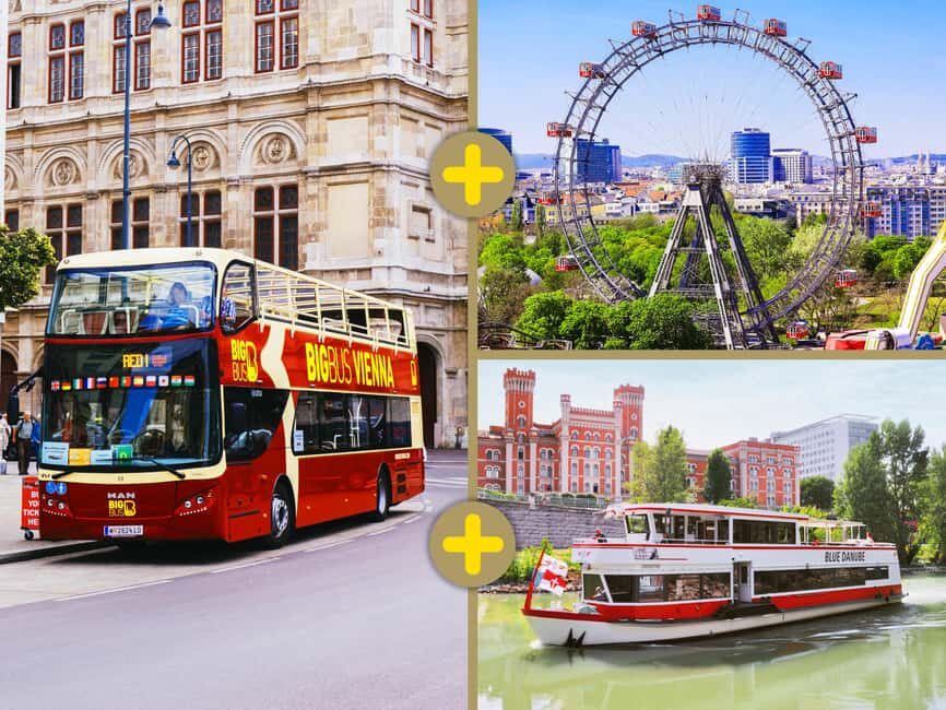 Vienna 3, 4 or 5-Attraction Pass: Schönbrunn, Belvedere, Bus - Big Bus hop-on hop-off: the easiest way to get oriented