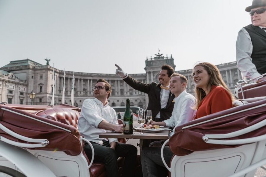 Vienna: Culinary Horse-Drawn Carriage Experience - Meeting at Augustinerstraße 1 (Albertina area)