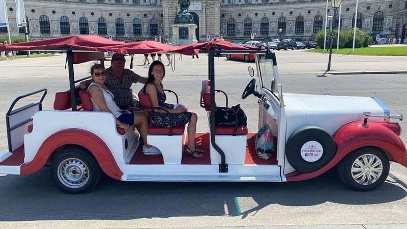 Vienna: Sightseeing Tour in a Classic Style Car - Meeting at Herrengasse 12: right in the center