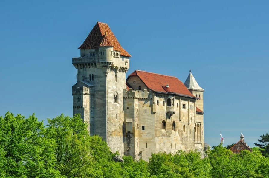 Vienna: Vienna Woods Tour with Underground Lake and Wine - Lichtenstein Castle from the outside: why this quick stop works